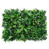 CXWLD Artificial Hedge Boxwood Panels Wall Privacy Screen Plant Mats Home Wall Decoration Hotels Cafes Backdrops(Melon Leaves) view 1