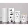 Statue Sculpture Ornaments Sculpture Ornamentenordic Creative Figures Flower Organ Ceramic Human Face Flower Pot Home Living Room Human Eyes Ceramic White Goods Vase-D view 4