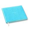 Gallery Leather Personalized Guest Book for Wedding Reception - Custom Guest Signing Book with Bookmark, add Polaroid Photos, Hardcover - Acadia Pool view 1