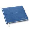 Gallery Leather Personalized Guest Book for Wedding Reception - Custom Guest Signing Book with Bookmark, add Polaroid Photos, Hardcover - Acadia Hydrangea view 1