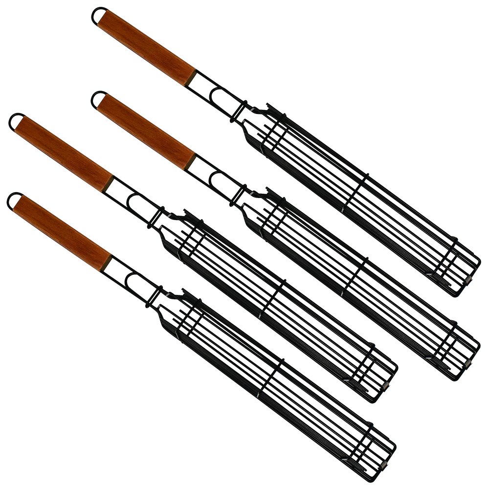Norpro 8660 Nonstick Grilling Kabob Baskets, Set of 4