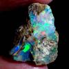 Dazzlegems 19.00 Cts AAA 100% Natural Rainbow Welo Fire Ethiopian Opal Rough Loose Gemstones-104 view 1