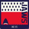Trends International Jaws - Stars and Stripes Wall Poster, 34L x 22.4W, Premium Unframed Version view 1