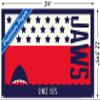 Trends International Jaws - Stars and Stripes Wall Poster, 34L x 22.4W, Premium Unframed Version view 3