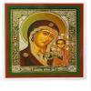 Needzo Virgin Mary Prayer Cards Russian Icon Virgin of Kazan 3 1/4 inch, Pack of 6, Laminated view 2