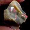 Dazzlegems 20.00 Cts AAA 100% Natural Rainbow Welo Fire Ethiopian Opal Rough Loose Gemstones-146 view 1