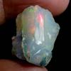 Dazzlegems 13.55 Cts AAA 100% Natural Rainbow Welo Fire Ethiopian Opal Rough Loose Gemstones-137 view 1