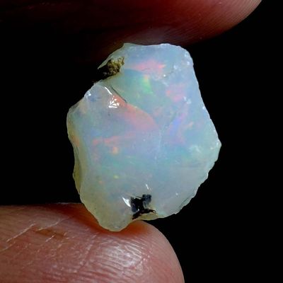 Dazzlegems 4.05 Cts AAA 100% Natural Rainbow Welo Fire Ethiopian Opal Rough Loose Gemstones-143