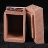 Salmon Screen-print Northwest Aboriginal steam bent cedar box view 3