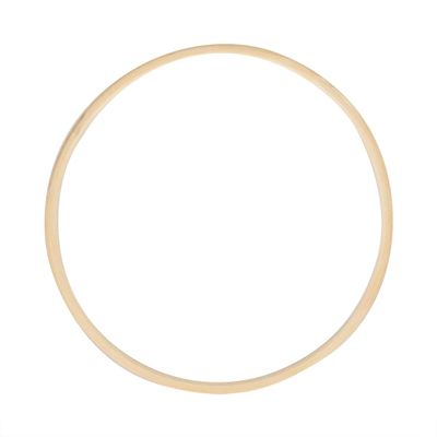 homeemoh 5 Pcs Wooden Bamboo Floral Hoop Wreath Rings for Dream Catcher DIY Wedding Wreath Decor Home Garden Plant Decor Wall Hanging Crafts,15cm/5.91inch