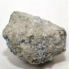 570g Ice Sky Blue Celestite Freeform Natural Sparkling Druzy Crystal Geode Mineral Stone Cluster - Madagascar + One Polished Clear Quartz Cabochon view 4