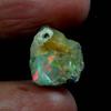 Dazzlegems 4.25 Cts AAA 100% Natural Rainbow Welo Fire Ethiopian Opal Rough Loose Gemstones-R-04 view 2