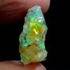 Dazzlegems 11.75 Cts AAA 100% Natural Rainbow Welo Fire Ethiopian Opal Rough Loose Gemstones-R2 view 2