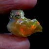 Dazzlegems 7.85 Cts AAA 100% Natural Rainbow Welo Fire Ethiopian Opal Rough Loose Gemstones-R-29 view 1