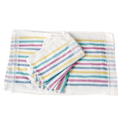 Chef Revival 705MSK Multi-Stripe Terry Cloth Towel - Dozen