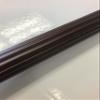 2 INCH Diameter Drapery Fluted Curtain Wood Rod 6 FT (Espresso) view 2