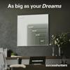 6X Motivational canvas, wall art for bedroom and office, inspirational black and white canvas poster, motivational poster set, decor bundle for home, wall pictures for living room (6x - 30 X 30 in) view 4