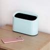 XILIN-1987 Kitchen Trash can Desktop Trash Can, Lightweight Design Mini Creative Kitchen Bedside Table Desktop Storage Box (3 Liters) Trash Can (Color : Blue) view 4