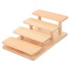 Cabilock 1pc Solid Wood Figurine and Eyewear Display Rack Multi-use Organizer for Sunglasses Eyeglasses and Jewelry for Home and Retail Showcases view 1