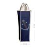 Bonamaison Digitally Printed 50% Cotton - 50% Polyester Wine Bag, Bottle Bag, Wine Bottle Covers, Wine Holder Bag, Size: 31 x 9 cm, Multicolor, Digitally Printed Cotton - Polyester Wine Bag view 3