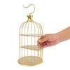 3 Tier Metal Bird Cage Cupcake Cake Stand, Dessert Display for Wedding, Party, Birthday, Baby Shower Celebrations, Home Decoration view 3