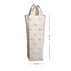 Bonamaison Digitally Printed 50% Cotton - 50% Polyester Wine Bag, Bottle Bag, Wine Bottle Covers, Wine Holder Bag, Size: 31 x 9 cm, Multicolor, Digitally Printed Cotton - Polyester Wine Bag view 3
