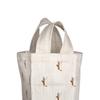 Bonamaison Digitally Printed 50% Cotton - 50% Polyester Wine Bag, Bottle Bag, Wine Bottle Covers, Wine Holder Bag, Size: 31 x 9 cm, Multicolor, Digitally Printed Cotton - Polyester Wine Bag view 2