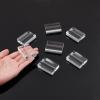 FINGERINSPIRE 12 Pcs Acrylic Place Card Holder Guest Names Holder, Slotted Holder for Signs and Displays, Perfect for Weddings, Parties, Table Numbers, Guest Names, Food Signs view 3