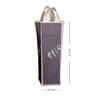 Bonamaison Digitally Printed 50% Cotton - 50% Polyester Wine Bag, Bottle Bag, Wine Bottle Covers, Wine Holder Bag, Size: 31 x 9 cm, Multicolor, Digitally Printed Cotton - Polyester Wine Bag view 3