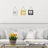 Blulu 3 Pieces Summer Lemon Wood Sign Lemon Kitchen Decor Hanging Wall Decor Wooden Art Sign Farmhouse Porch Decoration Accessories for Home Bedroom Bathroom Kitchen view 3
