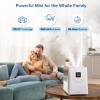 LEVOIT LV600S Smart Warm and Cool Mist Humidifiers for Home Bedroom Large Room, (6L) 753ft Coverage, Quickly & Evenly Humidify Whole House, Easy Top Fill, App & Voice Control - Quiet Sleep Mode view 4