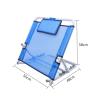 Adjustable Padded Beach Travel Back Rest Deluxe Disability Healthcare Adjustable Fabric Bed Back Rest Bed Support Sit Up or Reclined Position for Bed Beach Travel Lounge Camping for bed view 2