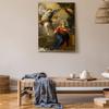 artprints1stop Canvas Print Wall Art - The Annunciation by Luca Giordano - 24x36 inches view 2