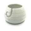 Handmade Ceramic Yarn Bowl for Knitters view 3