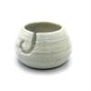 Handmade Ceramic Yarn Bowl for Knitters view 4
