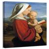 artprints1stop Canvas Print Wall Art - The Virgin and Child, 1845 by William Dyce - 24x36 inches view 1