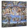 artprints1stop Canvas Print Wall Art - The Last Judgment by Michelangelo - 24x36 inches view 1