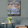 artprints1stop Canvas Print Wall Art - The Last Judgment by Michelangelo - 24x36 inches view 2