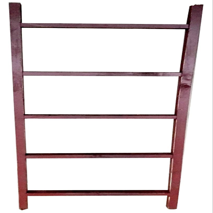 Furniture Barn USA Country-Style 5' Decorative Ladder, Burgundy