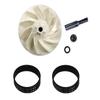 REDHONG Impeller Fan and (2) Belt Kit for Kirby Heritage and Legend - New view 1