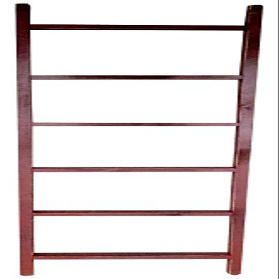 Furniture Barn USA Country-Style 6' Decorative Ladder, Burgundy