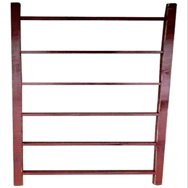 Furniture Barn USA Country-Style 6' Decorative Ladder, Burgundy