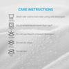 Split Head Waterproof Mattress Protector- Top Split 39 Inch Flex Top Adjustable Bed Base Cal King Size Fitted Style 100% Terry Cotton Soft Cover- Pocket Up to 18 Inches (39" Cal King, White Color) view 4