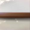 1 3/8 Inch Diameter Drapery Wood Fluted Curtain Rod 8 Ft (Walnut) view 3
