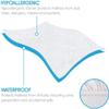 Split Head Waterproof Mattress Protector- Top Split 39 Inch Flex Top Adjustable Bed Base Cal King Size Fitted Style 100% Terry Cotton Soft Cover- Pocket Up to 15 Inches (39" Cal King, White Color) view 3