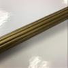 1 3/8 Inch Diameter Drapery Wood Fluted Curtain Rod 6 Ft (Gold) view 2