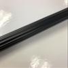 1 3/8 Inch Diameter Drapery Wood Fluted Curtain Rod 6 Ft (Black) view 2