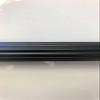 1 3/8 Inch Diameter Drapery Wood Fluted Curtain Rod 8 Ft (Black) view 3