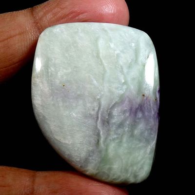Dazzlegems 101.45 Cts. Very Rare Kammererite Chrome Clinochlore Tumbled Stone from Turkey-TM-13