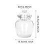 Aosnttol 2.5 Liter Pickle Jar Glass Jar with Lid, Fermentation Kit with Water Seal Airlock Lid, Canning Jar for Pickles, Kimchi, Sauerkraut, Kombucha, Paocai view 4